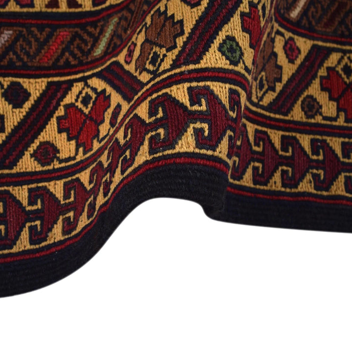 Afghan Maliki Kilim Rug 4' 0" x 6' 2" Flat-Weave | No. AL62895