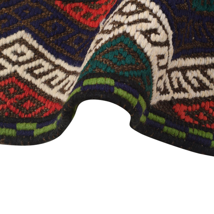 Afghan Suzani Kilim Runner 2' 2" x 5' 5" Flat-Weave | No. AL63106
