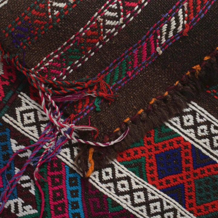 Afghan Kilim Rug 2' 0" x 7' 6" Flat-Weave | No. AL63286