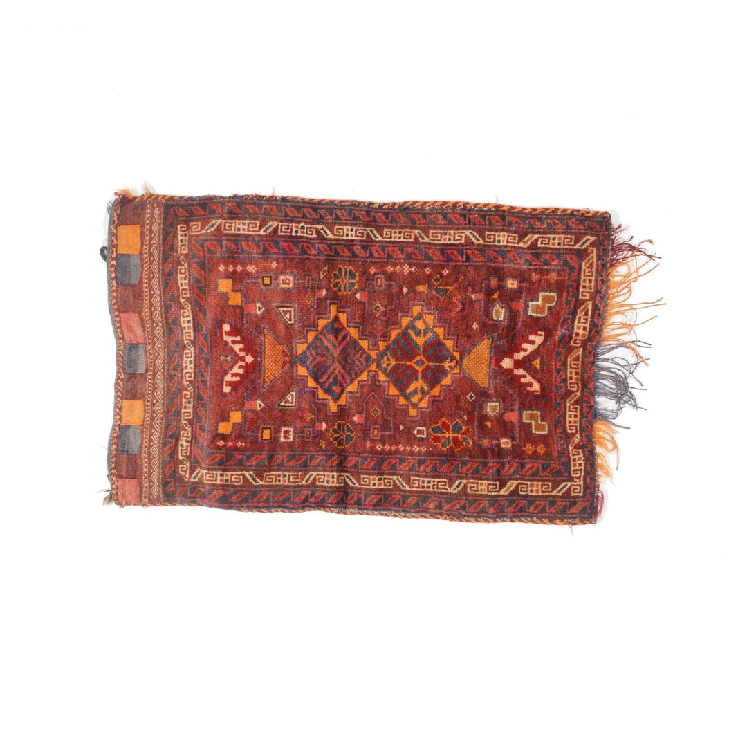 Afghan Balisht Rug 1' 11" x 3' 0" Hand-Knotted | No. AL64084