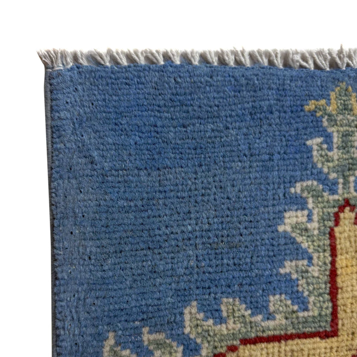 Blue Afghan Bakhtiar Rug 4'11" x 6'6" Hand-Knotted | No. AL64160
