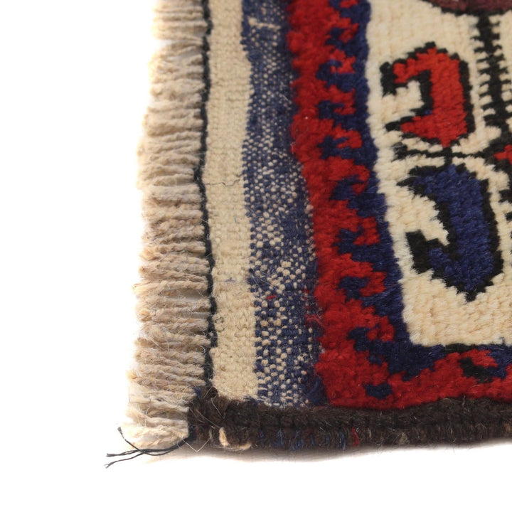 Afghan Baluchi Rug 2' 9" x 4' 0" Hand-Knotted | No. AL64185