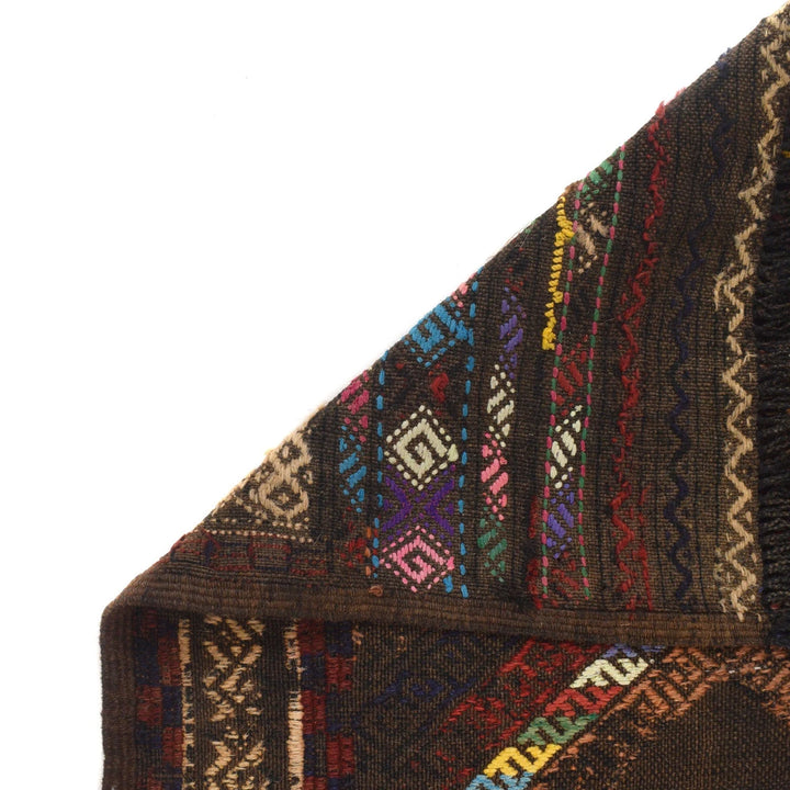 Afghan Suzani Kilim Runner 2' 0" x 6' 1" Flat-Weave | No. AL64296
