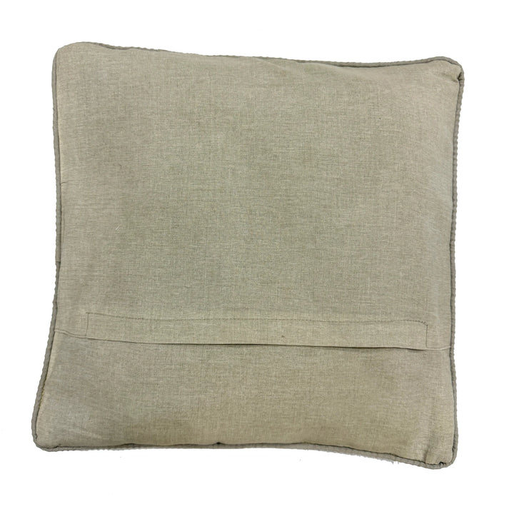Afghan Kilim Cushion 1' 6" x 1' 6" Flat-Weave | No. AL649239