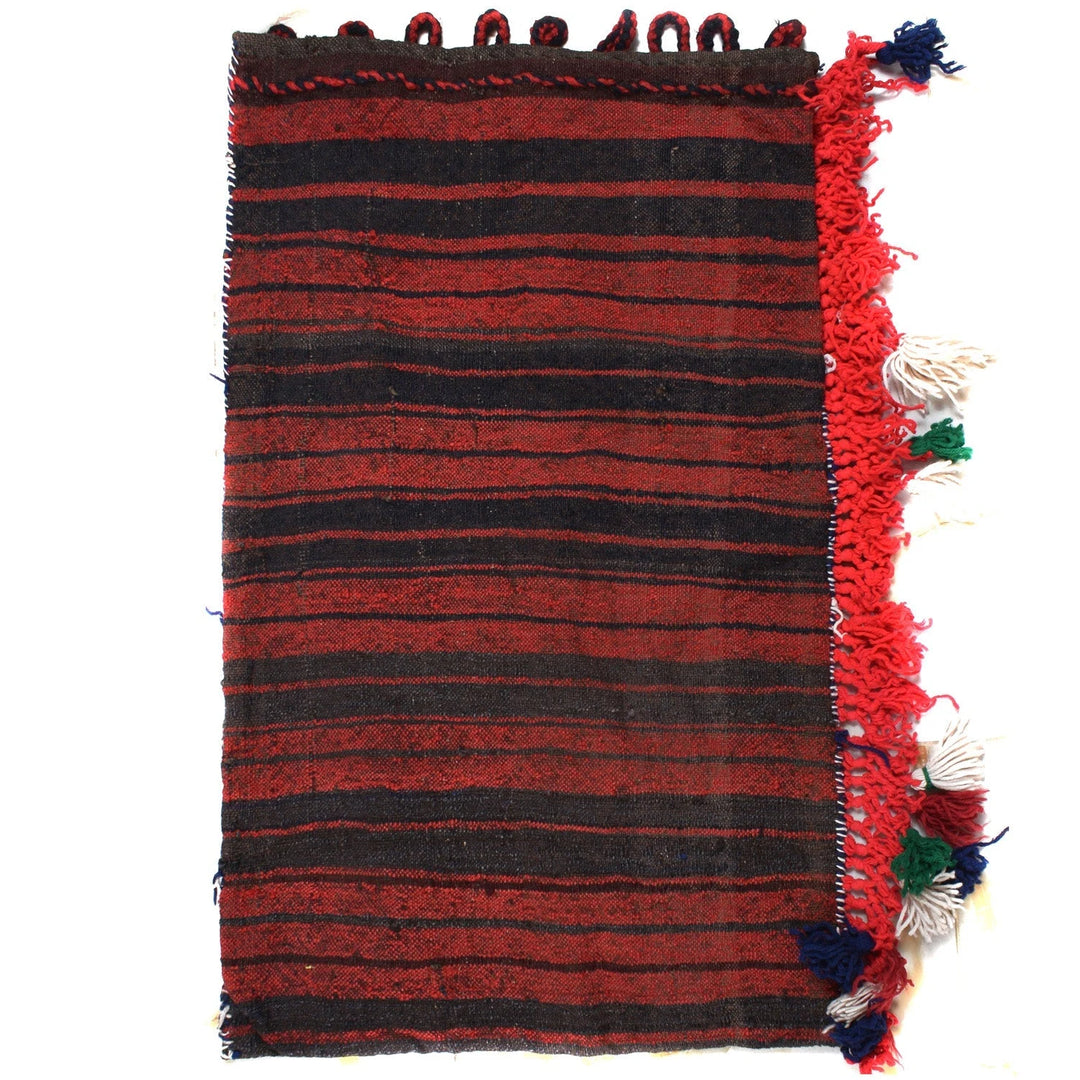 Afghan Balisht Kilim Rug 1' 8" x 2' 8" Flat-Weave | No. AL65106
