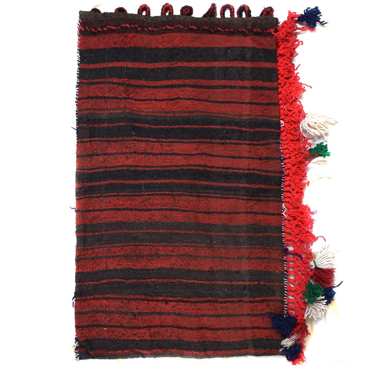 Afghan Balisht Kilim Rug 1' 8" x 2' 8" Flat-Weave | No. AL65106