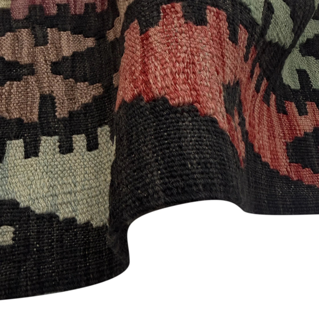Afghan Vegetable Kilim Rug 8' 3" x 10' 10" Flat-Weave | No. AL651827