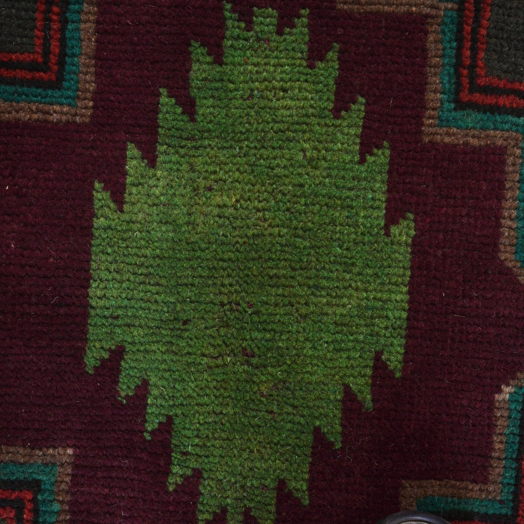 Afghan Baluchi Rug 4' 3" x 6' 3" Hand-Knotted | No. AL65415