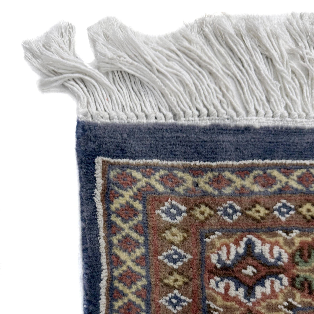 Pakistani Jaldar Rug 4' 0" x 5' 10" Hand-Knotted | No. AL65455