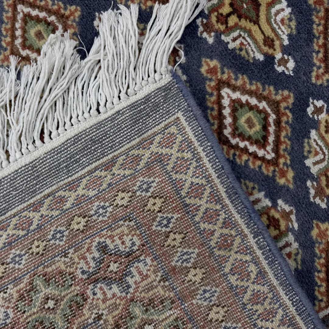 Pakistani Jaldar Rug 4' 0" x 5' 10" Hand-Knotted | No. AL65455