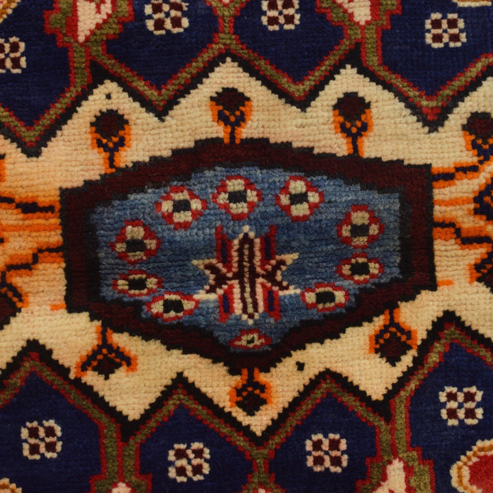 Afghan Baluchi Rug 2' 10" x 4' 5" Hand-Knotted | No. AL65592
