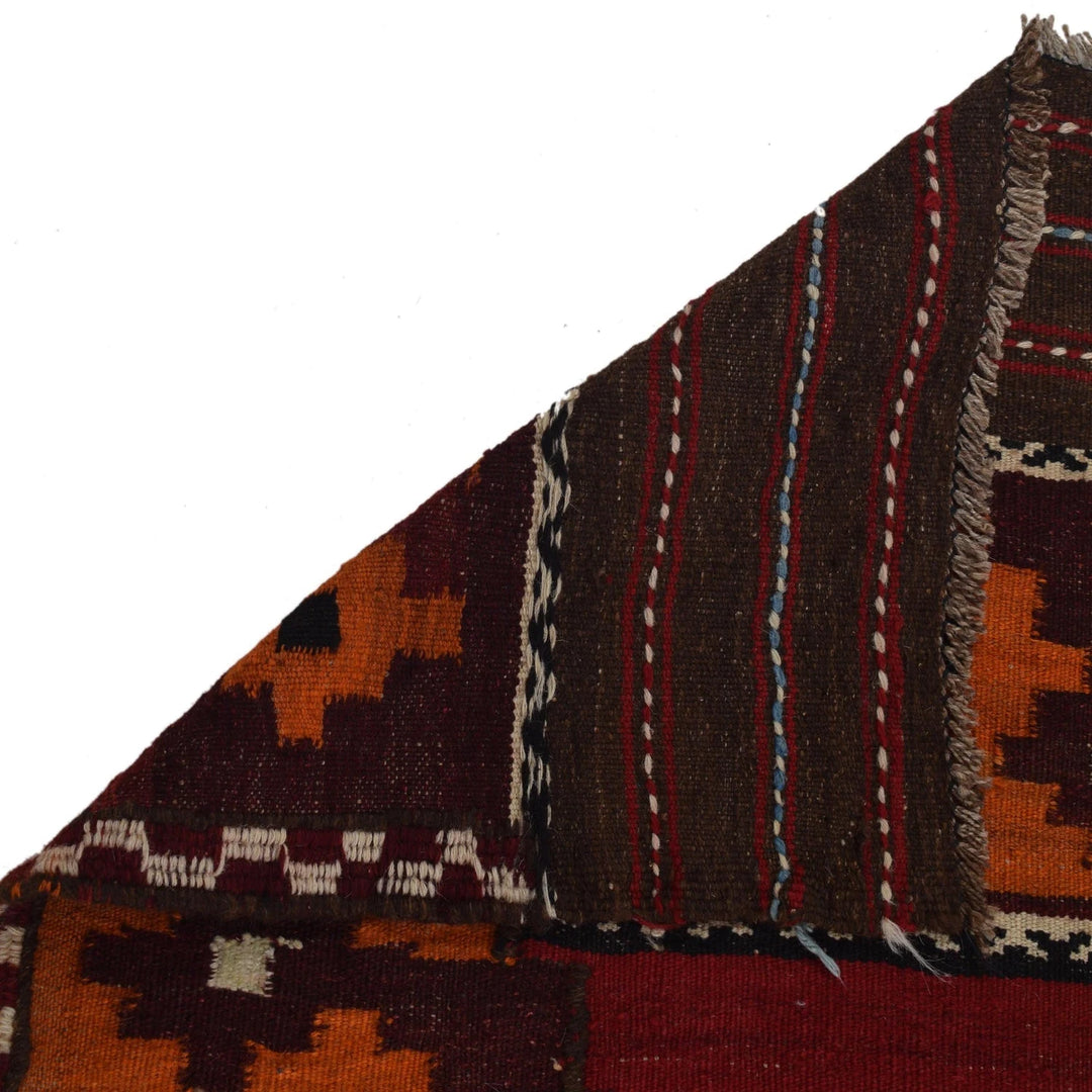 Afghan Kilim Rug 5' 9" x 9' 0" Flat-Weave | No. AL65927