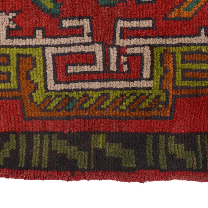 Afghan Baluchi Rug 2' 6" x 9' 5" Hand-Knotted | No. AL66057