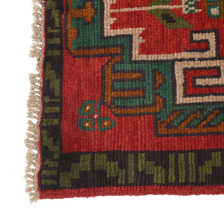 Afghan Baluchi Rug 2' 6" x 9' 5" Hand-Knotted | No. AL66057