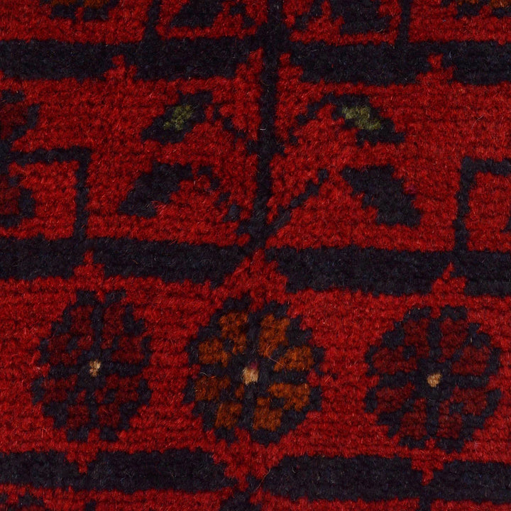 Afghan Khal Mohammadi Rug 3' 4" x 5' 0" Hand-Knotted | No. AL66512