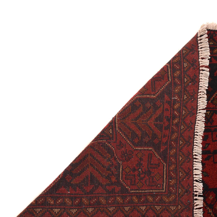 Afghan Khal Mohammadi Rug 3' 4" x 5' 0" Hand-Knotted | No. AL66512