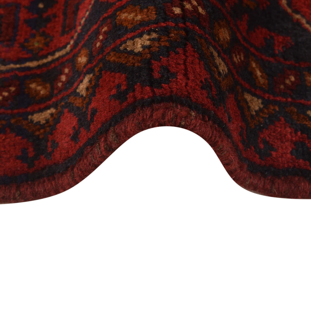 Afghan Khal Mohammadi Rug 3' 4" x 5' 0" Hand-Knotted | No. AL66512