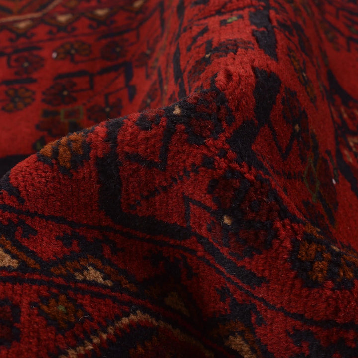 Afghan Khal Mohammadi Rug 3' 4" x 5' 0" Hand-Knotted | No. AL66512