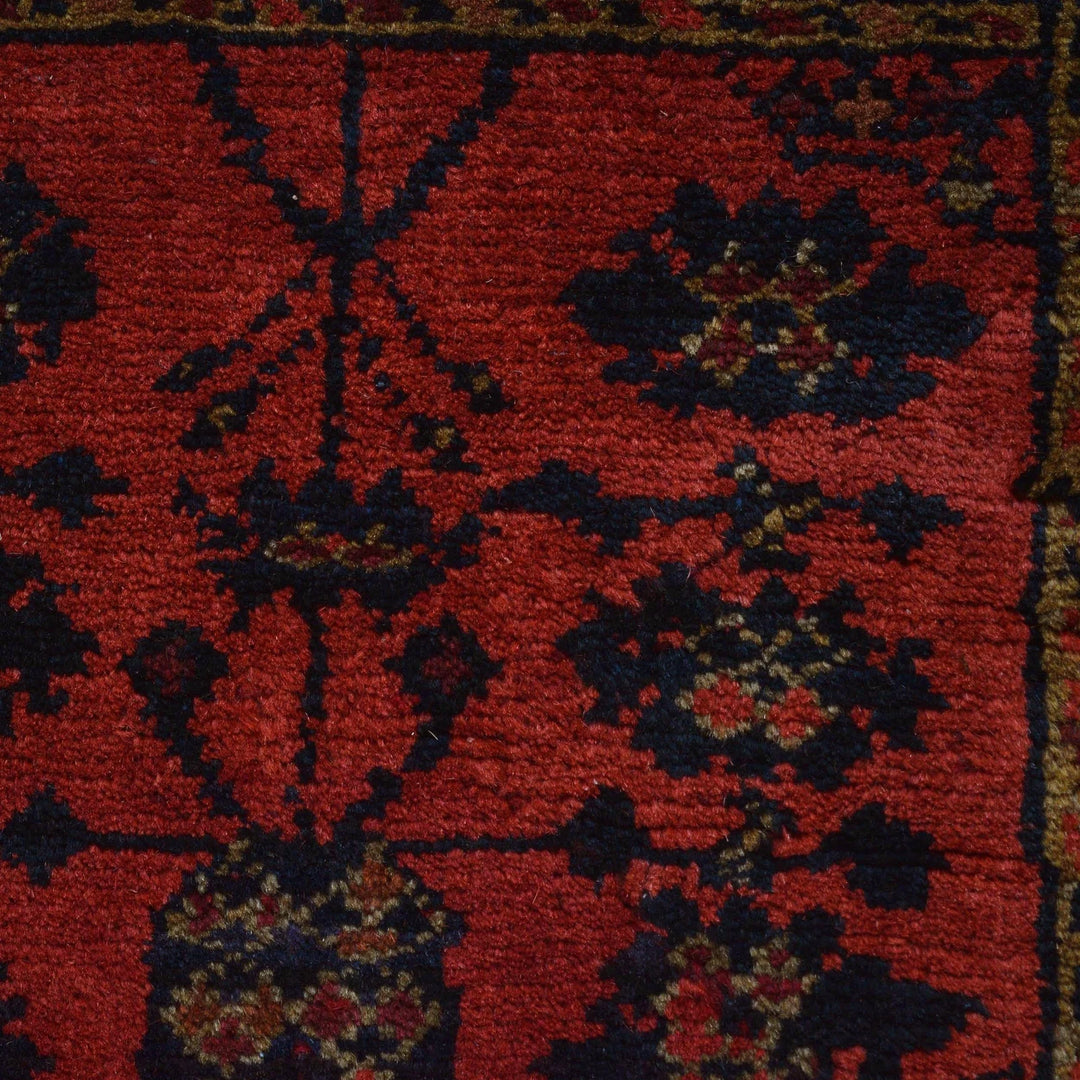 Afghan Khal Mohammadi Rug 3'6" x 4'11" Hand-Knotted | No. AL66635