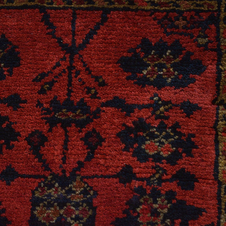 Afghan Khal Mohammadi Rug 3'6" x 4'11" Hand-Knotted | No. AL66635