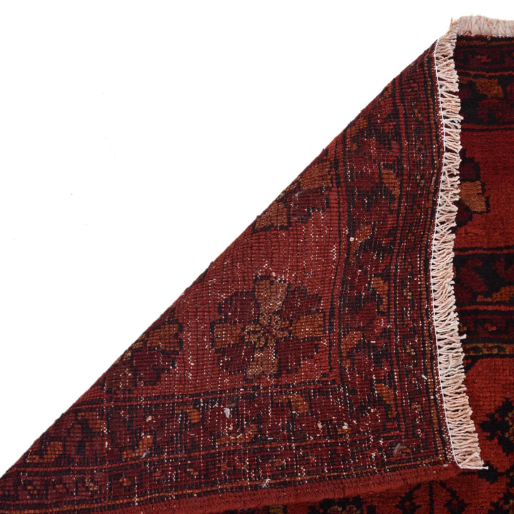 Afghan Khal Mohammadi Rug 3'6" x 4'11" Hand-Knotted | No. AL66635