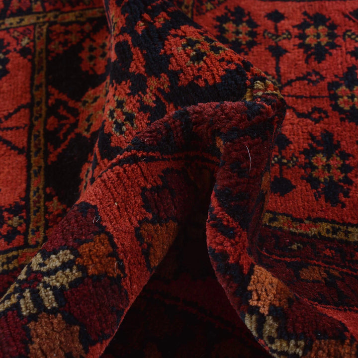 Afghan Khal Mohammadi Rug 3'6" x 4'11" Hand-Knotted | No. AL66635