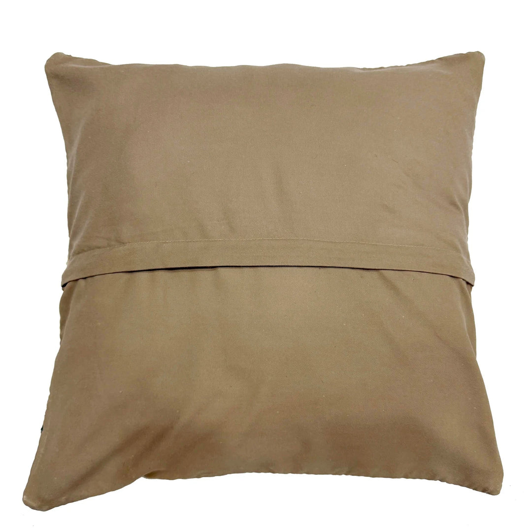 Afghan Kilim Cushion 1' 5" x 1' 6" Flat-Weave | No. AL666381