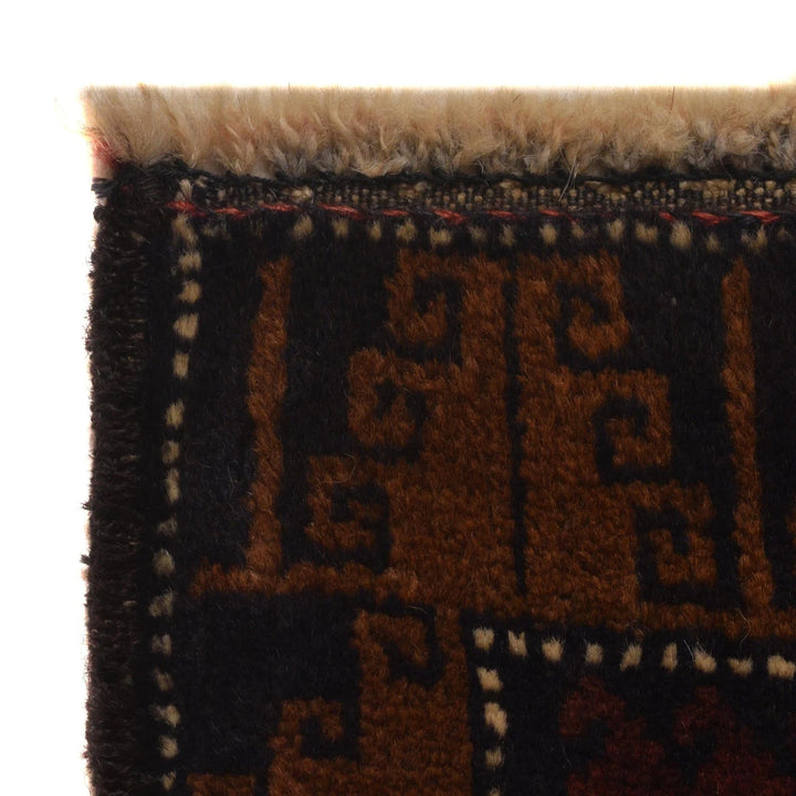 Afghan Prayer Rug 2' 10" x 4' 7" Hand-Knotted | No. AL66702
