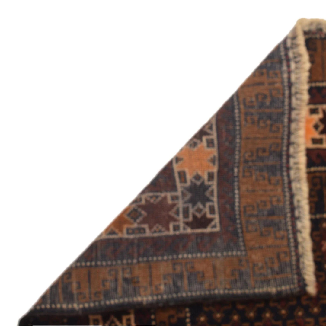 Afghan Prayer Rug 2' 10" x 4' 7" Hand-Knotted | No. AL66702