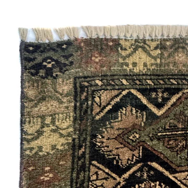 Multicolor Persian Kashan Rug 7'6" x 10'10" Hand-Knotted | No. AL672474