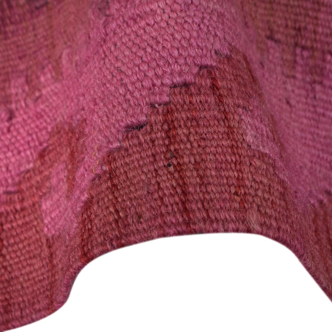 Pink Afghan Kilim Rug 2' 2" x 5' 7" Flat-Weave | No. AL67608
