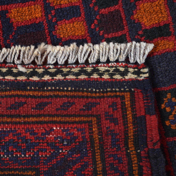 Afghan Prayer Rug 2' 8" x 4' 7" Hand-Knotted | No. AL67614