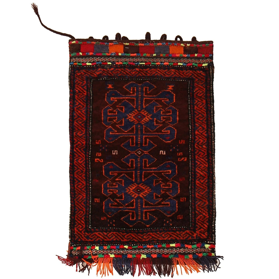 Afghan Balisht Rug 1' 11" x 2' 11" Hand-Knotted | No. AL68371