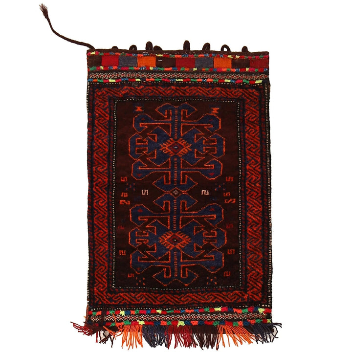 Afghan Balisht Rug 1' 11" x 2' 11" Hand-Knotted | No. AL68371