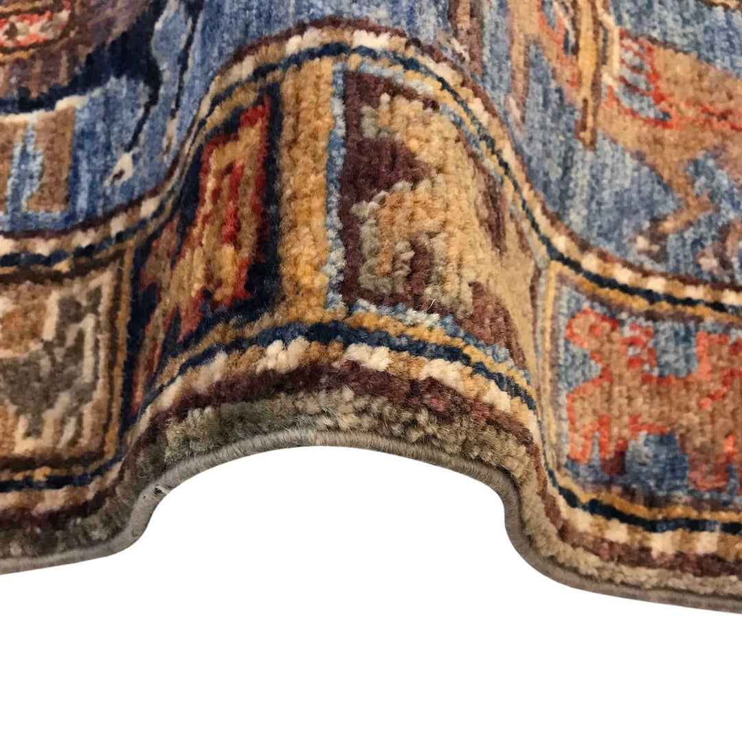 Afghan Shikargah Rug 3' 3" x 4' 10" Hand-Knotted | No. AL68831
