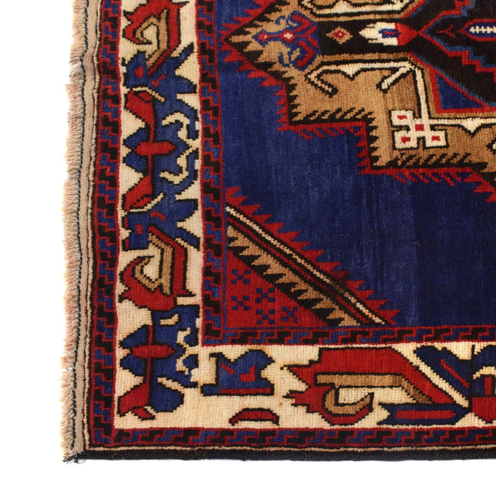 Afghan Baluchi Rug 4' 0" x 6' 0" Hand-Knotted | No. AL69216
