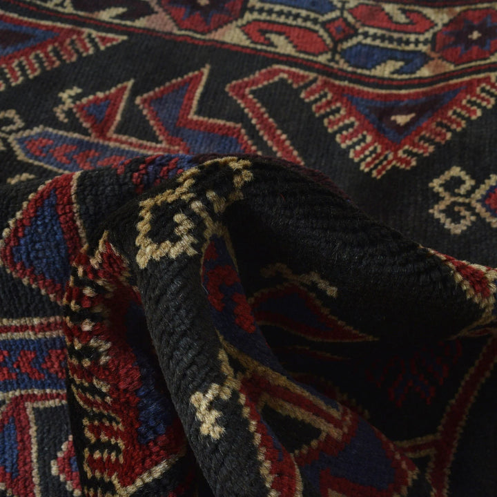 Afghan Baluchi Rug 2' 9" x 4' 10" Hand-Knotted | No. AL69251