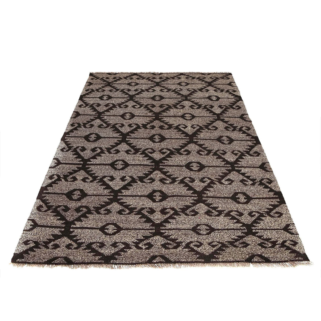 Pakistani Moroccan Kilim Rug 5' 1" x 6' 11" Flat-Weave | No. AL692588