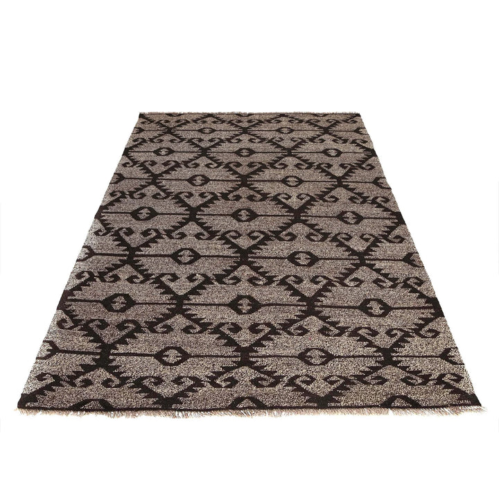 Pakistani Moroccan Kilim Rug 5' 1" x 6' 11" Flat-Weave | No. AL692588