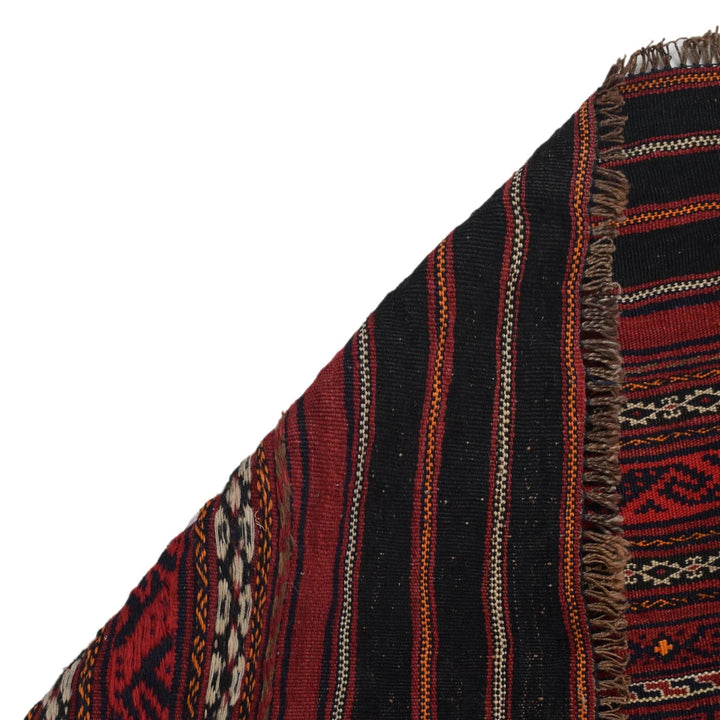 Afghan Laghari Kilim Rug 4' 8" x 7' 1" Flat-Weave | No. AL69387