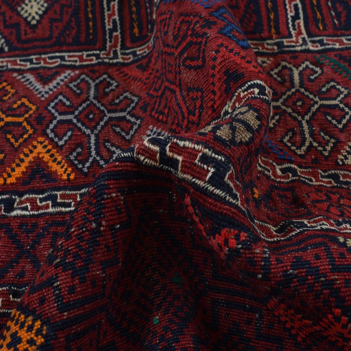 Afghan Laghari Kilim Rug 4' 8" x 7' 1" Flat-Weave | No. AL69387