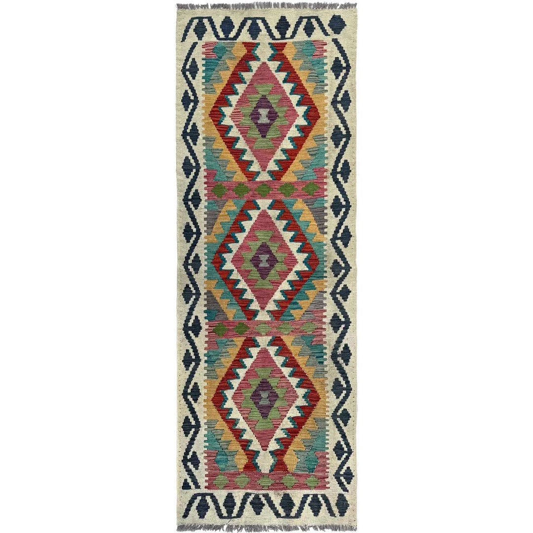 Afghan Kilim Rug 2' 0" x 5' 11" Flat-Weave | No. AL69929