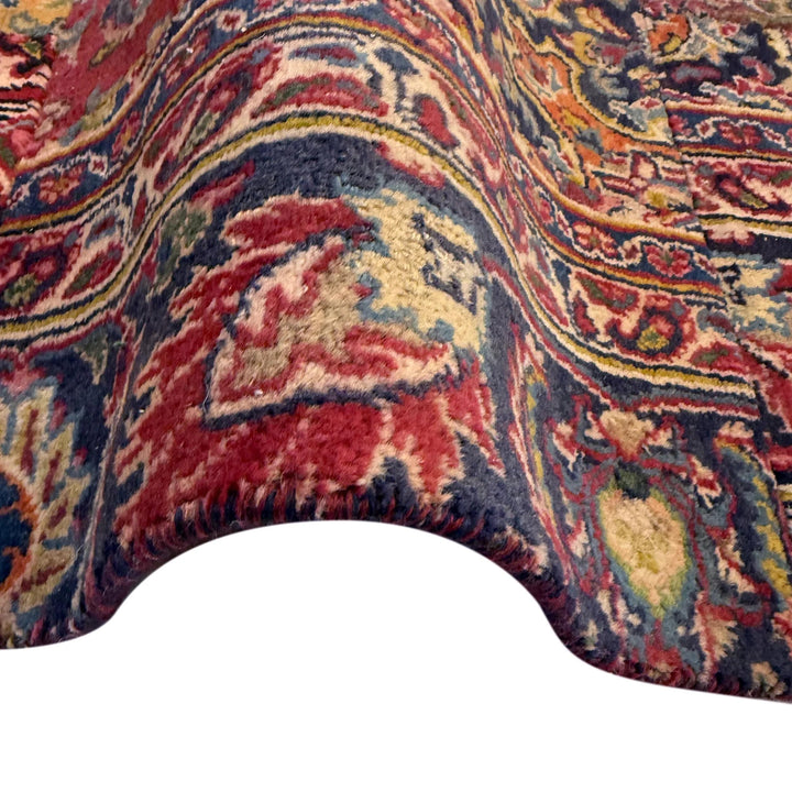 Afghan Patchwork Rug 5' 0" x 7' 10" Hand-Knotted | No. AL704819