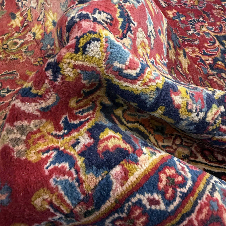 Afghan Patchwork Rug 5' 0" x 7' 10" Hand-Knotted | No. AL704819