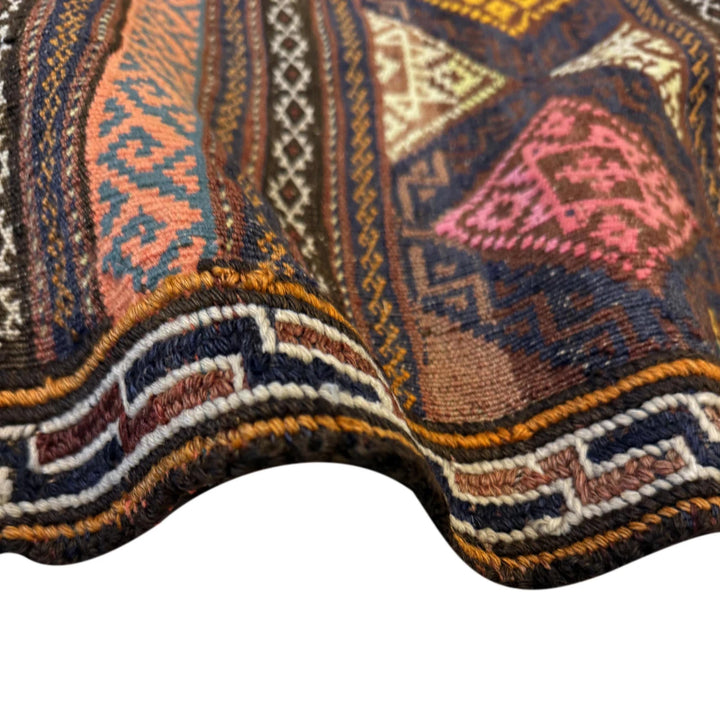 Afghan Laghari Kilim Rug 4' 4" x 7' 9" Hand-Knotted | No. AL70803