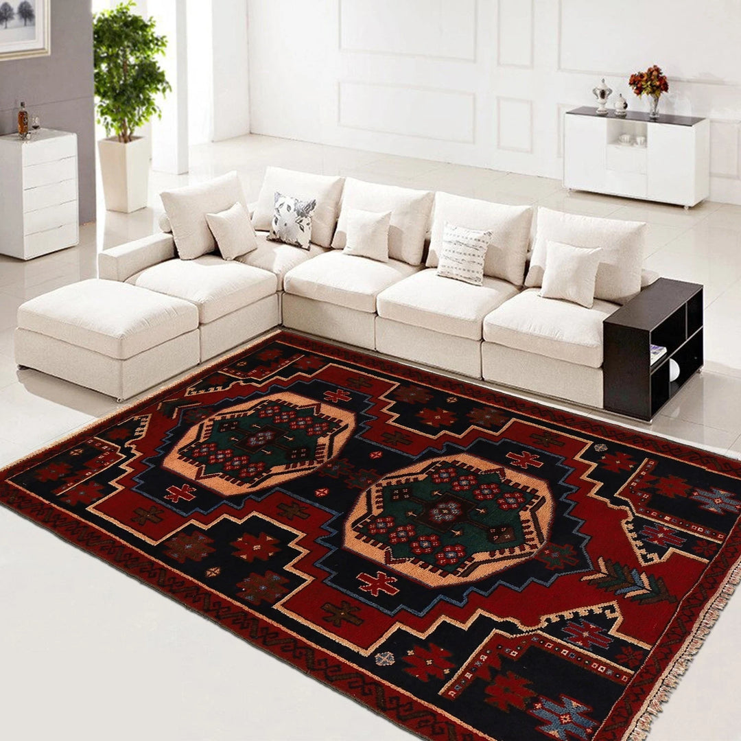 Afghan Baluchi Rug 2' 11" x 4' 6" Hand-Knotted | No. AL70845