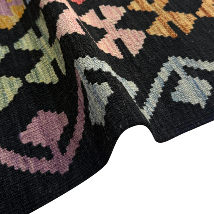 Afghan Vegetable Kilim Rug 9' 9" x 16' 2" Flat-Weave | No. AL711397