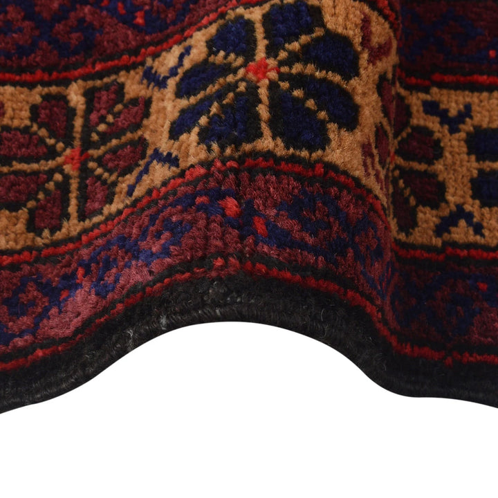 Afghan Prayer Rug 2' 6" x 4' 2" Hand-Knotted | No. AL71321