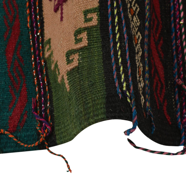 Afghan Table Sheet Runner Rug 2' 1" x 5' 10" Flat-Weave | No. AL71405