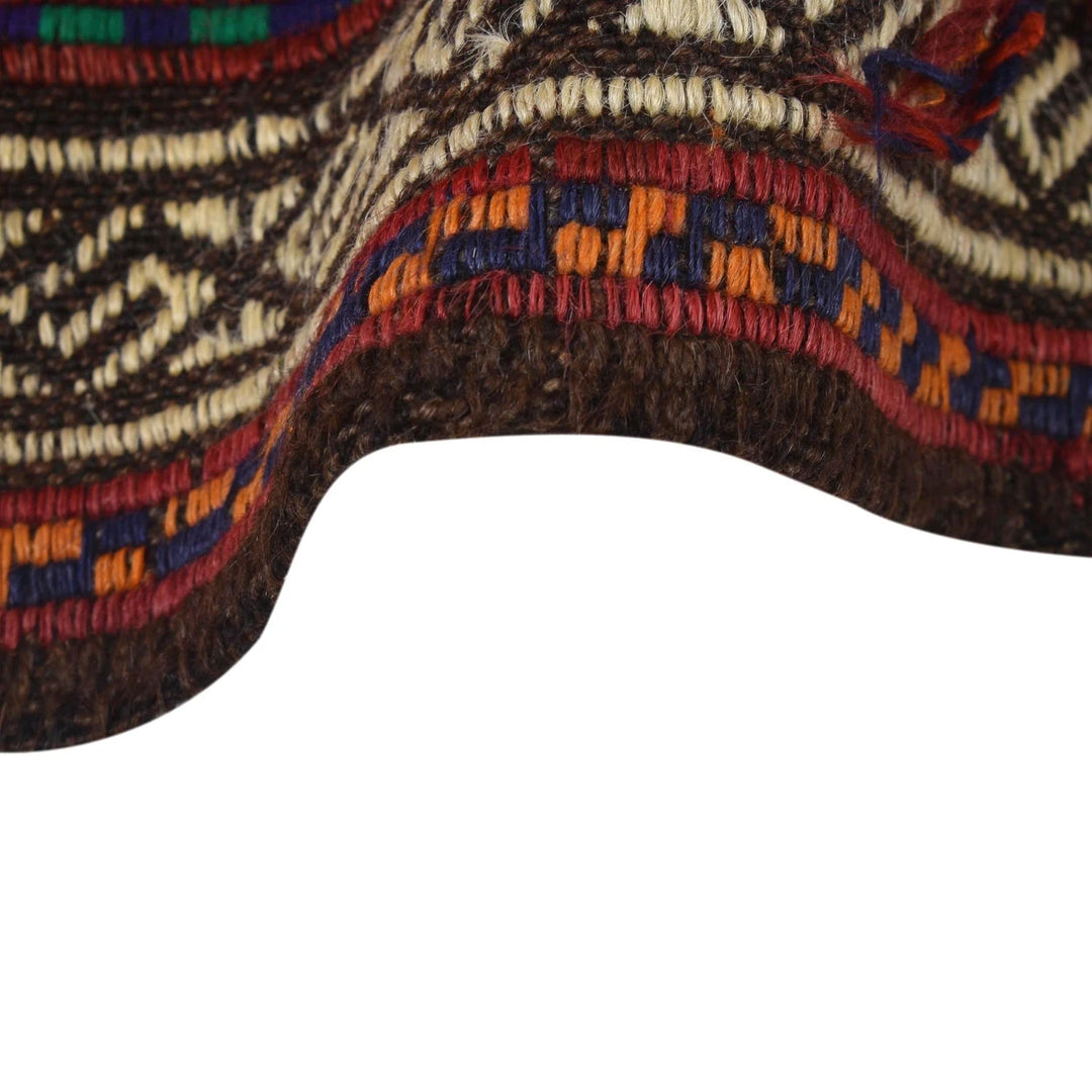 Afghan Kilim Rug 1' 10" x 7' 5" Flat-Weave | No. AL71695